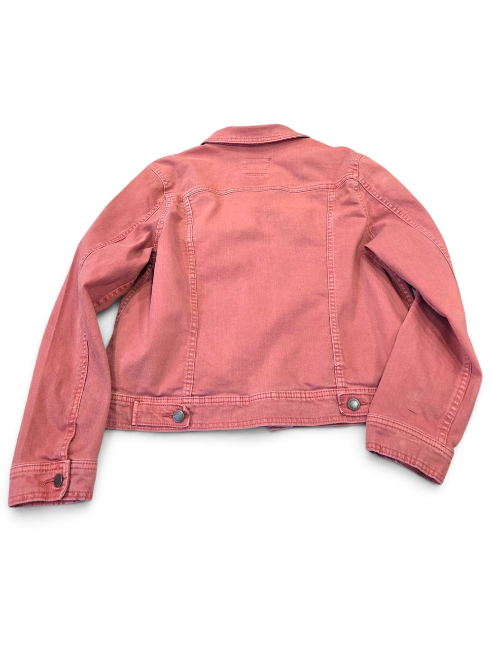 Universal Thread Freeborn Denim Jacket Pink Rose XL Stretch Jean Jacket Like New - Picture 2 of 14